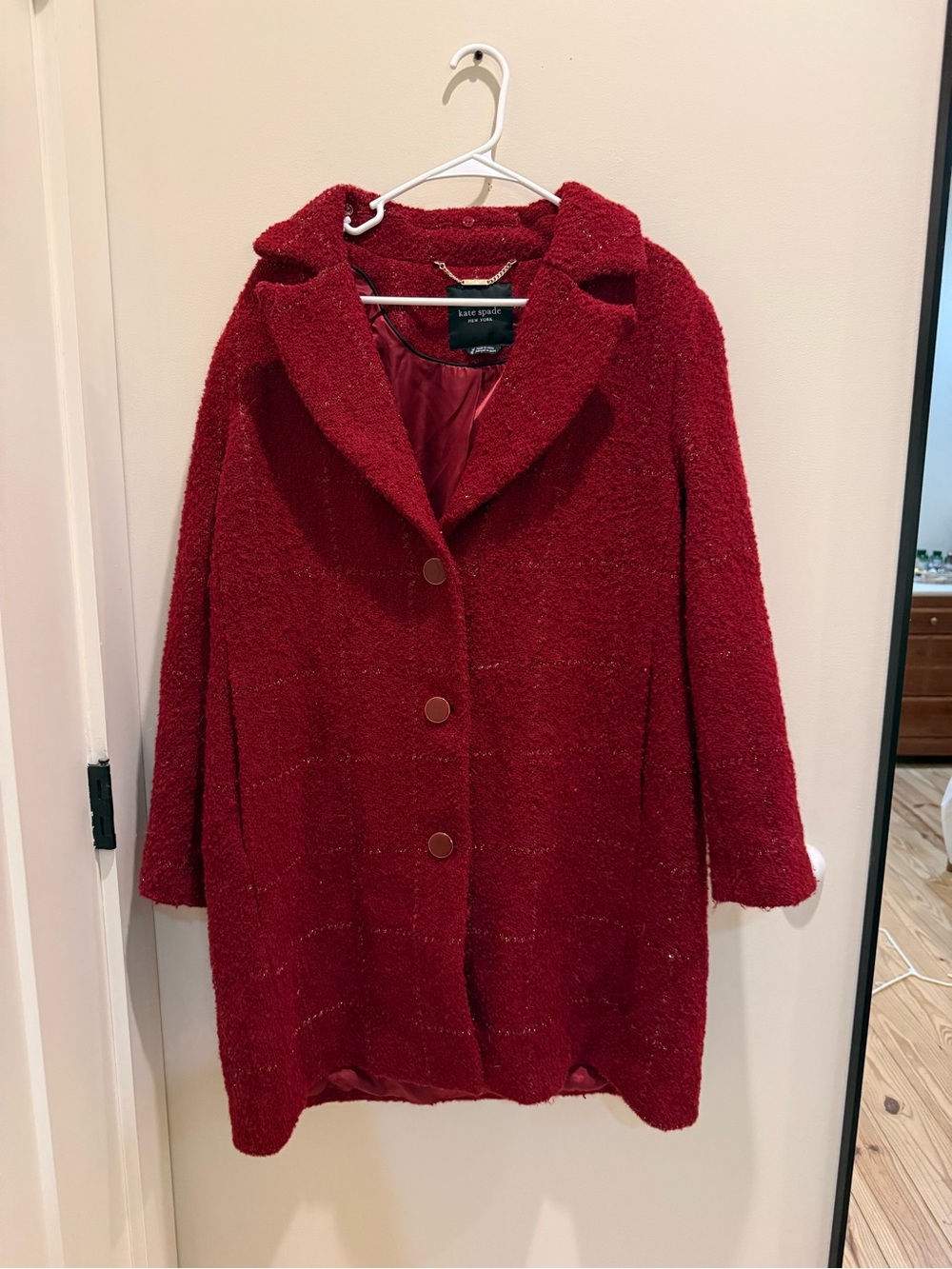 Kate Spade Wool Blend Coat